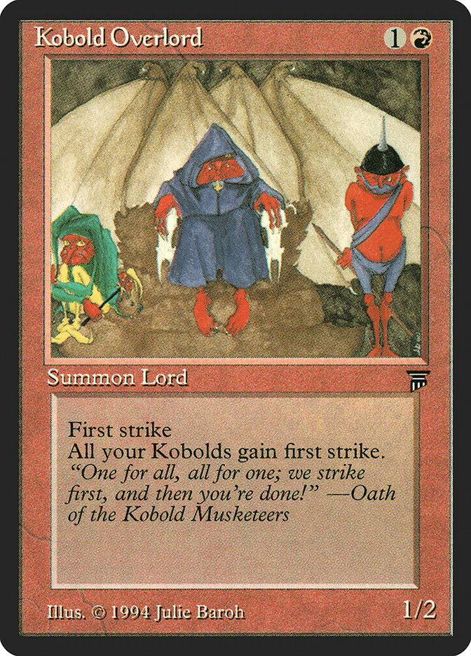 Kobold Overlord [Legends] | Red Riot Games CA
