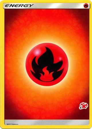 Fire Energy (Charizard Stamp #8) [Battle Academy 2020] | Red Riot Games CA
