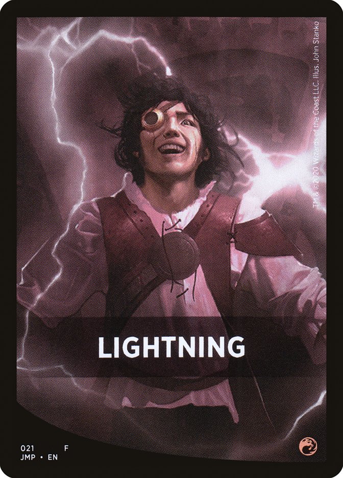 Lightning Theme Card [Jumpstart Front Cards] | Red Riot Games CA