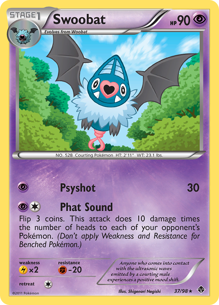 Swoobat (37/98) [Black & White: Emerging Powers] | Red Riot Games CA