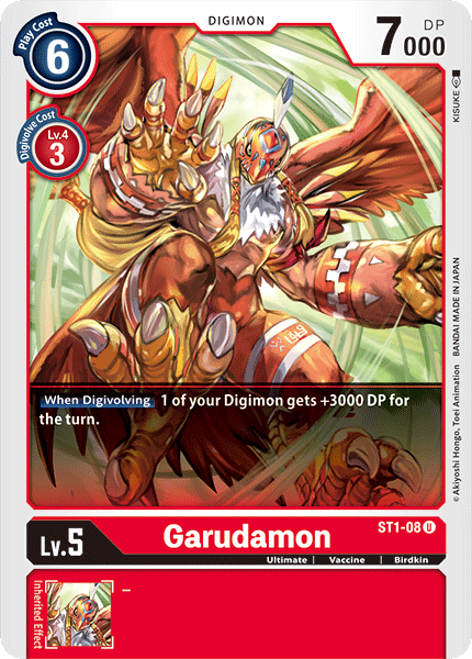 Garudamon [ST1-08] [Starter Deck: Gaia Red] | Red Riot Games CA