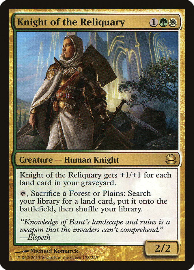 Knight of the Reliquary [Modern Masters] | Red Riot Games CA
