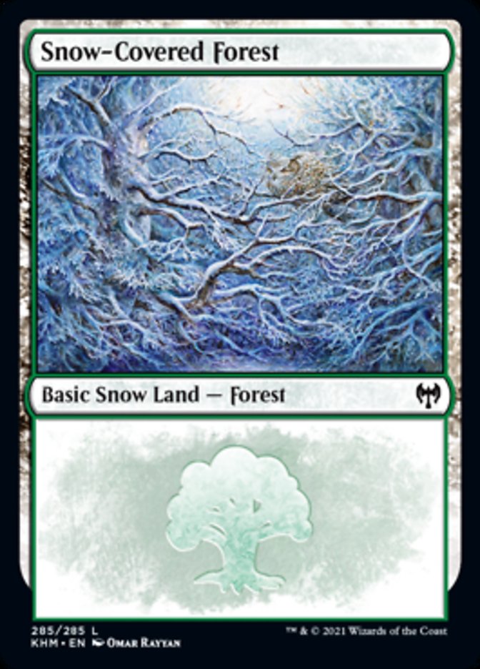 Snow-Covered Forest (285) [Kaldheim] | Red Riot Games CA