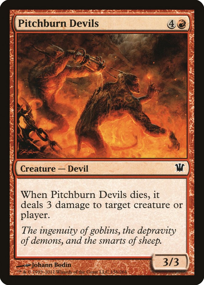 Pitchburn Devils [Innistrad] | Red Riot Games CA