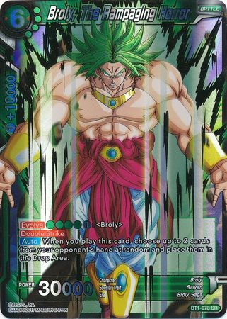 Broly, The Rampaging Horror (BT1-073) [Galactic Battle] | Red Riot Games CA