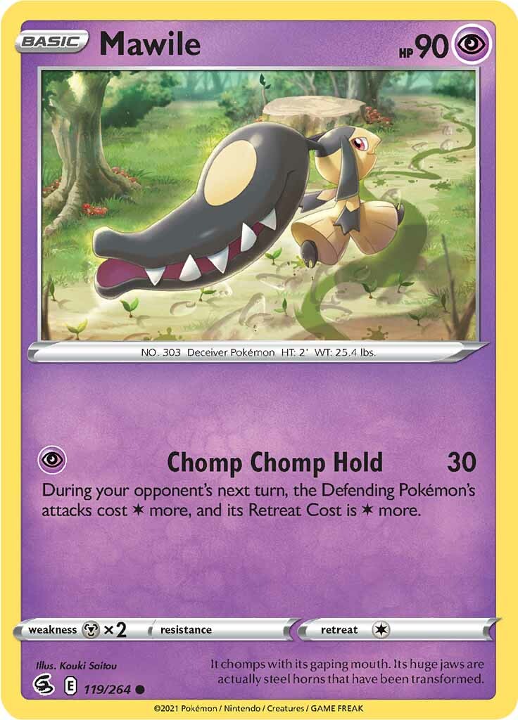 Mawile (119/264) [Sword & Shield: Fusion Strike] | Red Riot Games CA