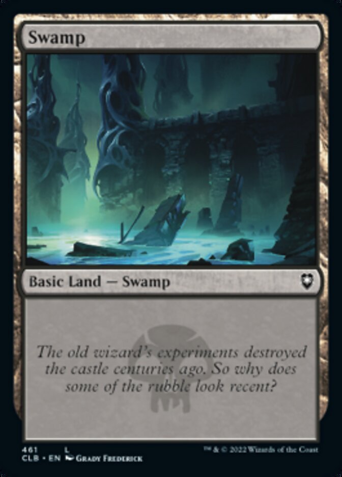 Swamp (461) [Commander Legends: Battle for Baldur's Gate] | Red Riot Games CA