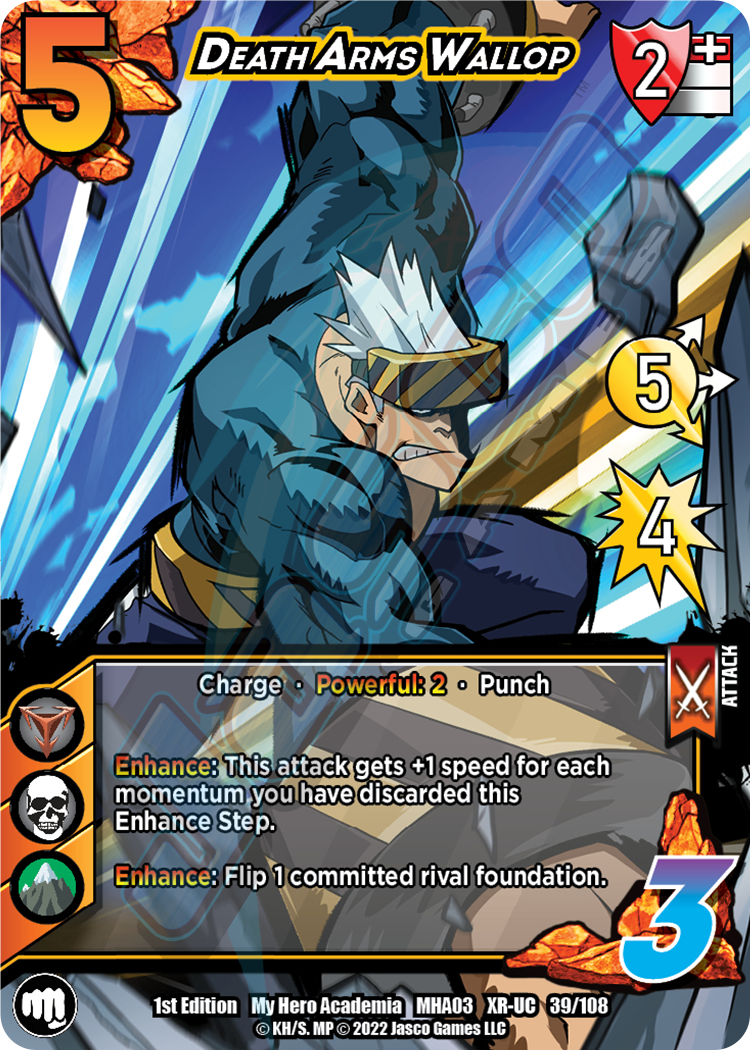 Death Arms Wallop (XR) [Heroes Clash]
