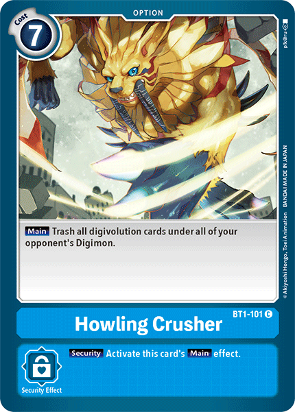 Howling Crusher [BT1-101] [Release Special Booster Ver.1.5] | Red Riot Games CA