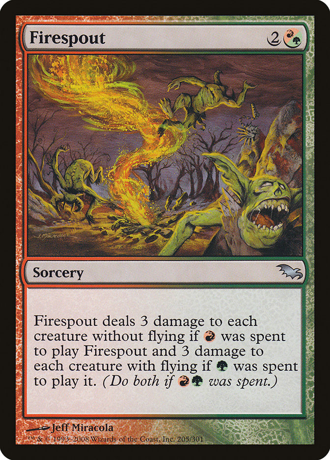 Firespout [Shadowmoor] | Red Riot Games CA