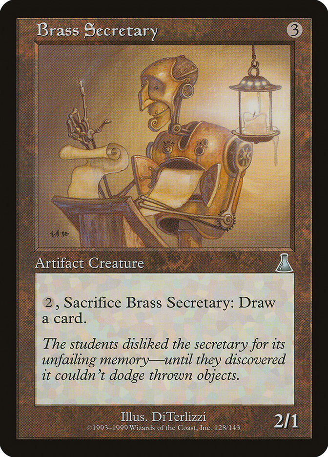 Brass Secretary [Urza's Destiny] | Red Riot Games CA