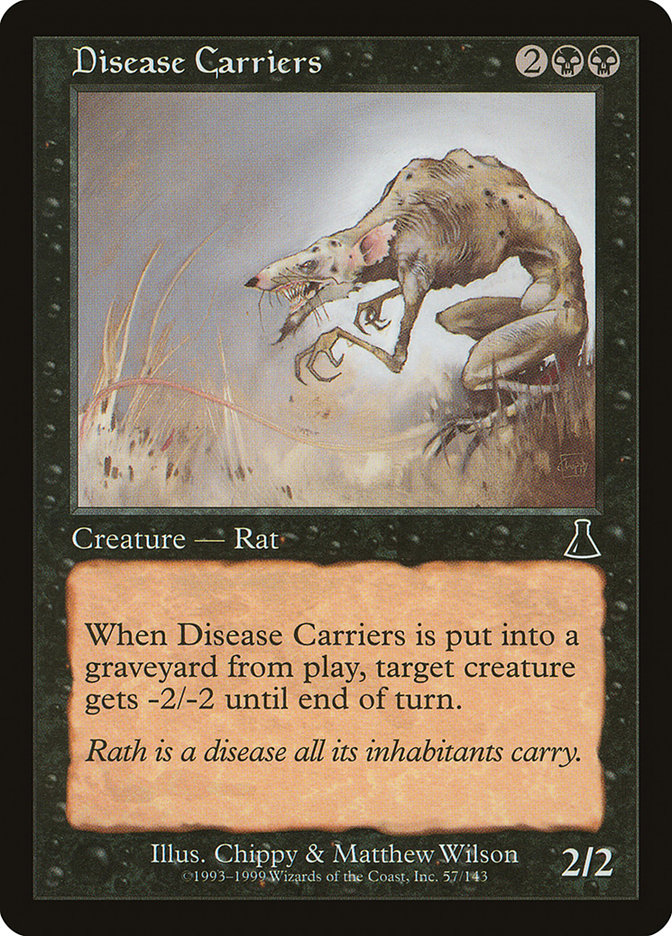 Disease Carriers [Urza's Destiny] | Red Riot Games CA