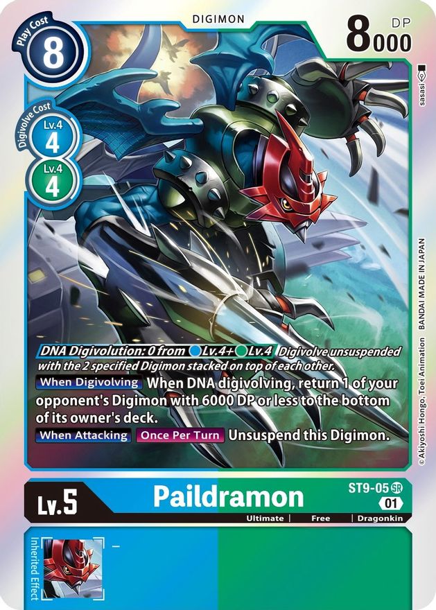 Paildramon [ST9-05] [Starter Deck: Ultimate Ancient Dragon] | Red Riot Games CA