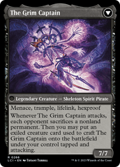 Throne of the Grim Captain // The Grim Captain [The Lost Caverns of Ixalan Prerelease Cards] | Red Riot Games CA