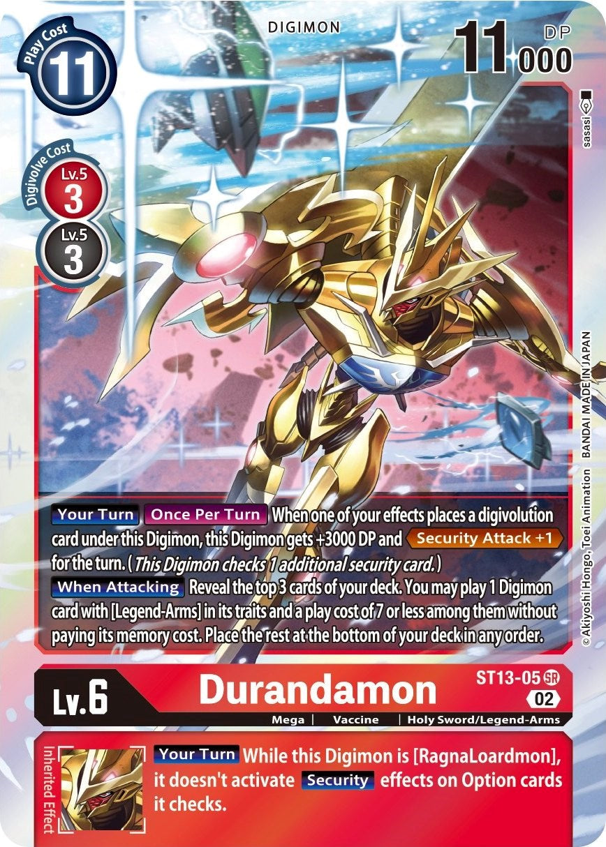 Durandamon [ST13-05] [Starter Deck: Ragnaloardmon] | Red Riot Games CA
