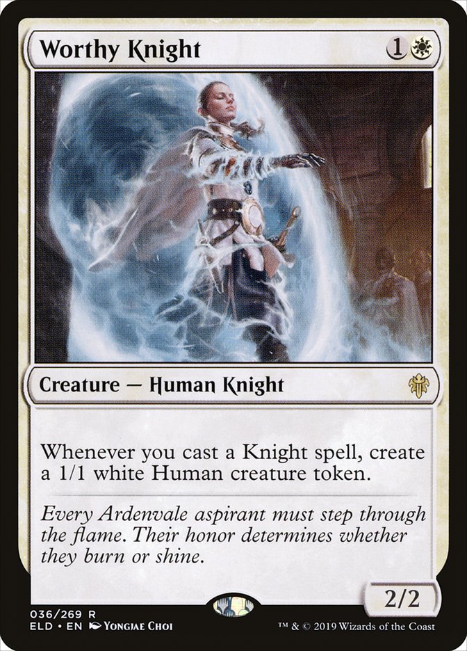 Worthy Knight [Throne of Eldraine] | Red Riot Games CA