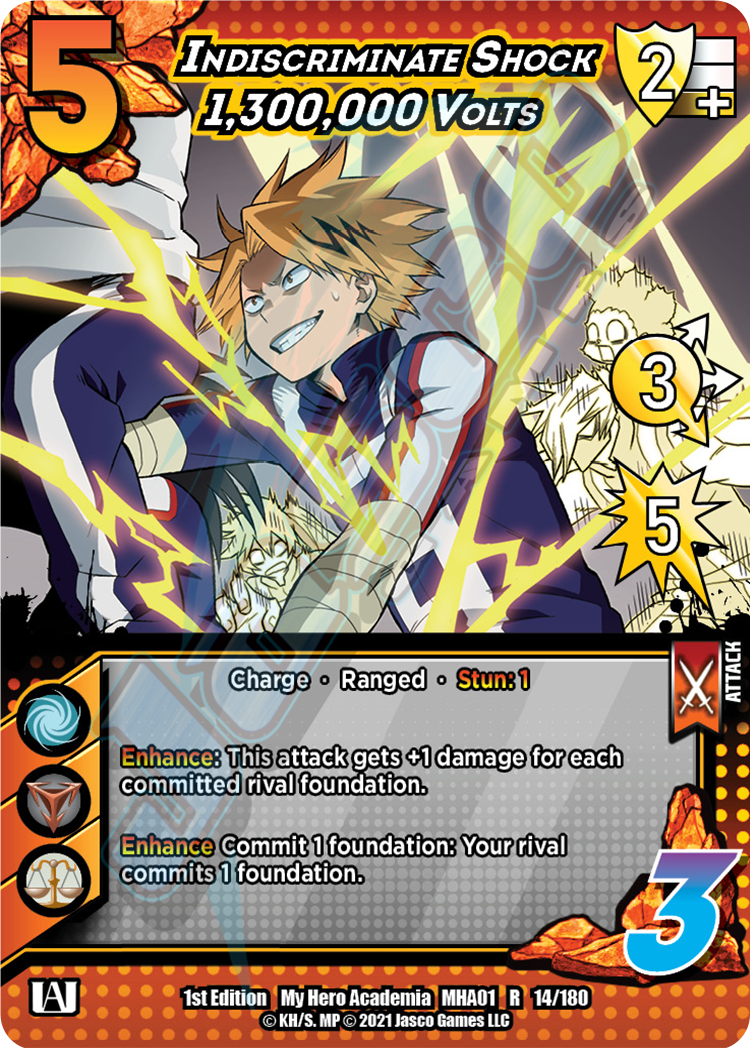 Indiscriminate Shock 1,300,000 Volts [Series 1] | Red Riot Games CA