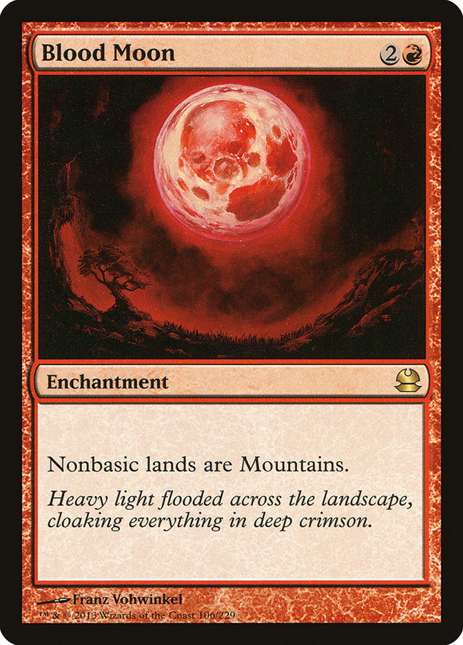 Blood Moon [Modern Masters] | Red Riot Games CA