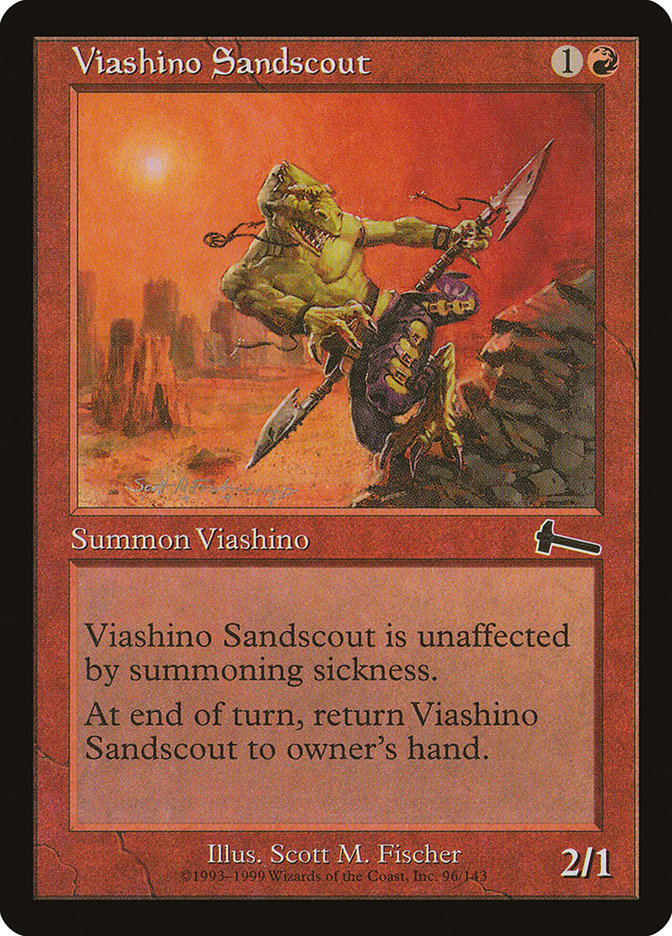 Viashino Sandscout [Urza's Legacy] | Red Riot Games CA