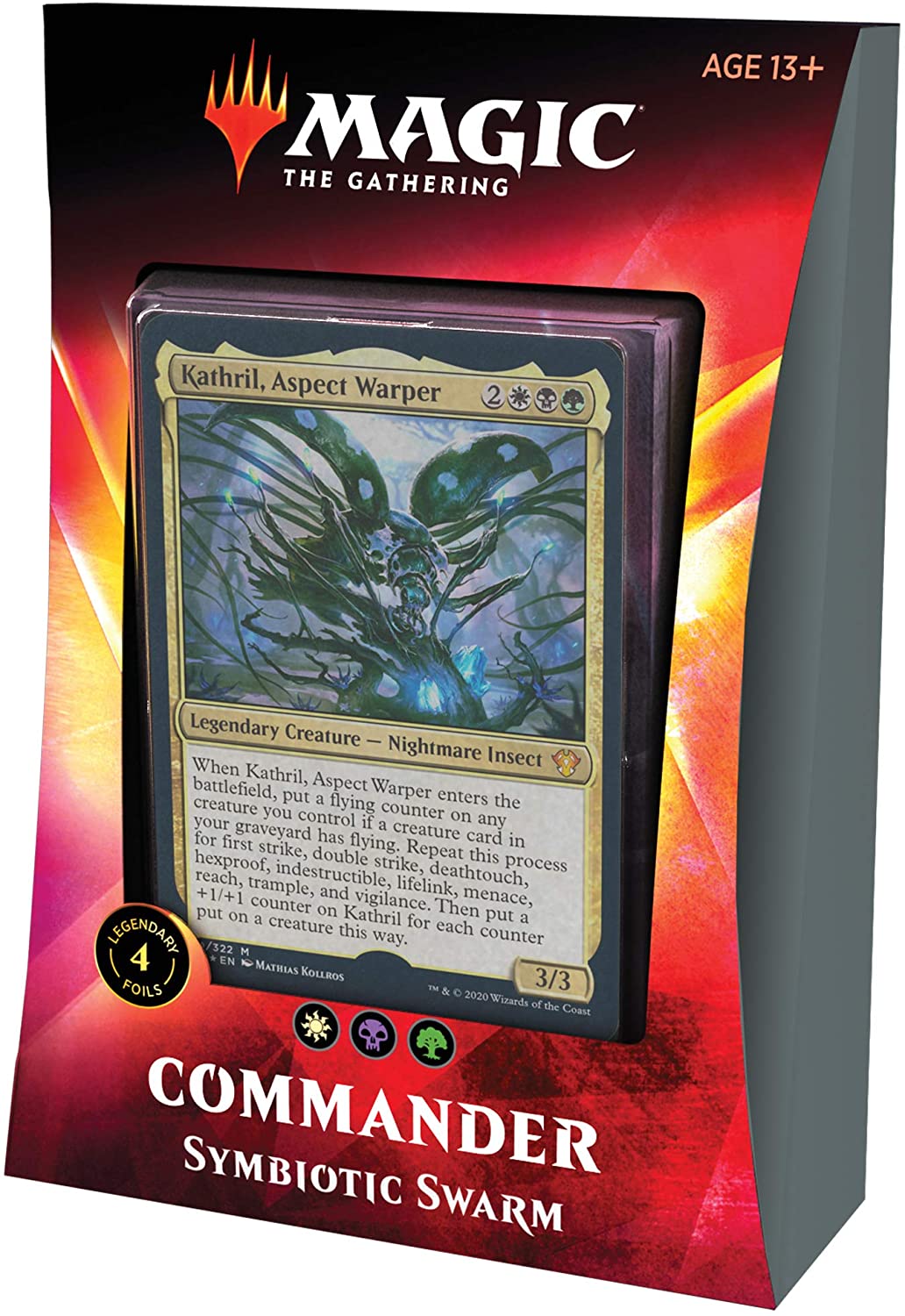 Ikoria Lair of Behemoths - Commander Deck (Symbiotic Swarm) | Red Riot Games CA