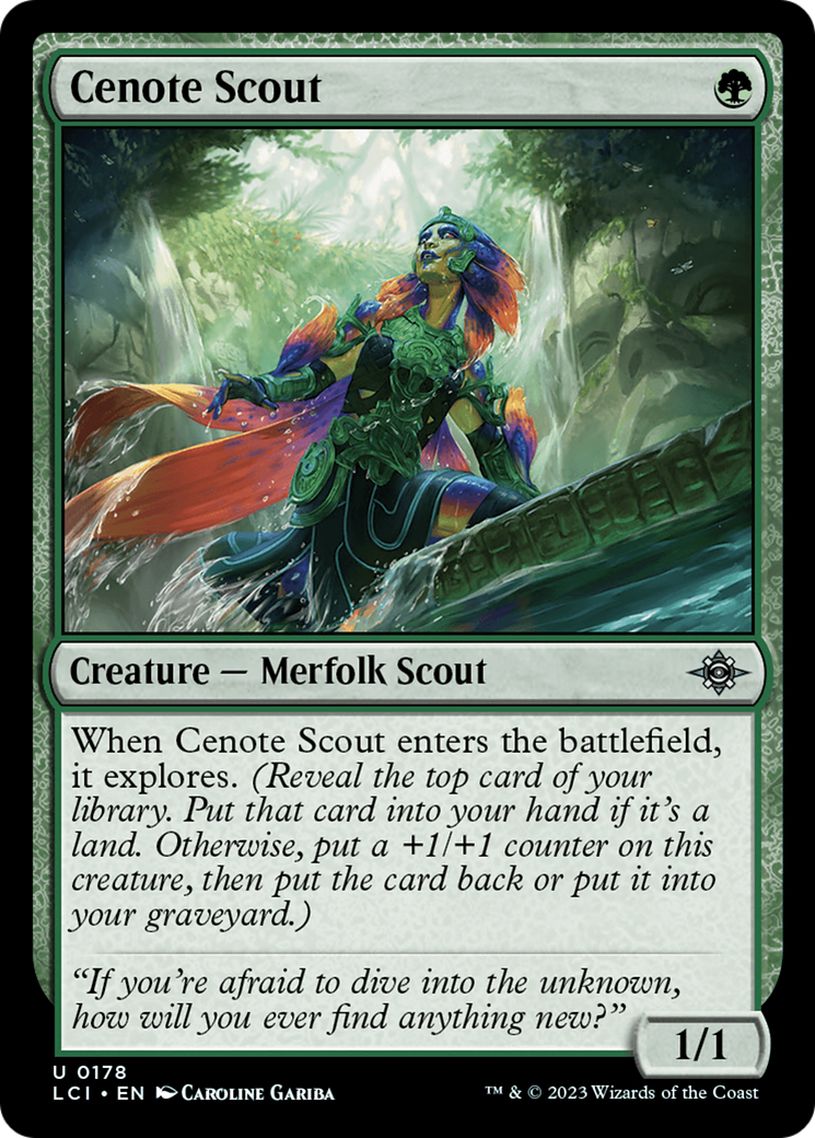 Cenote Scout [The Lost Caverns of Ixalan] | Red Riot Games CA