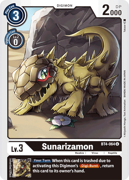 Sunarizamon [BT4-064] [Great Legend] | Red Riot Games CA