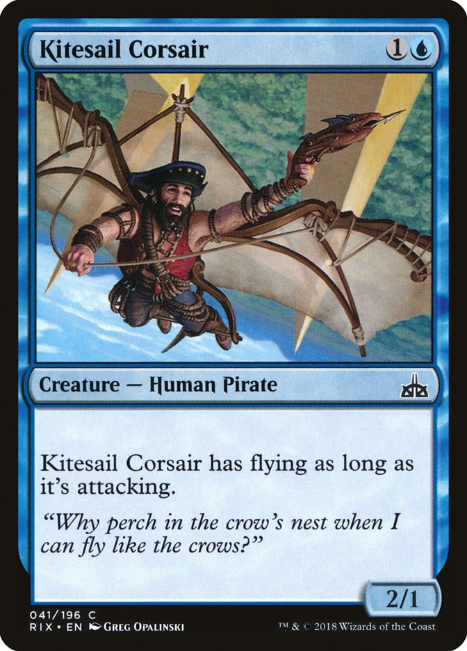 Kitesail Corsair [Rivals of Ixalan] | Red Riot Games CA