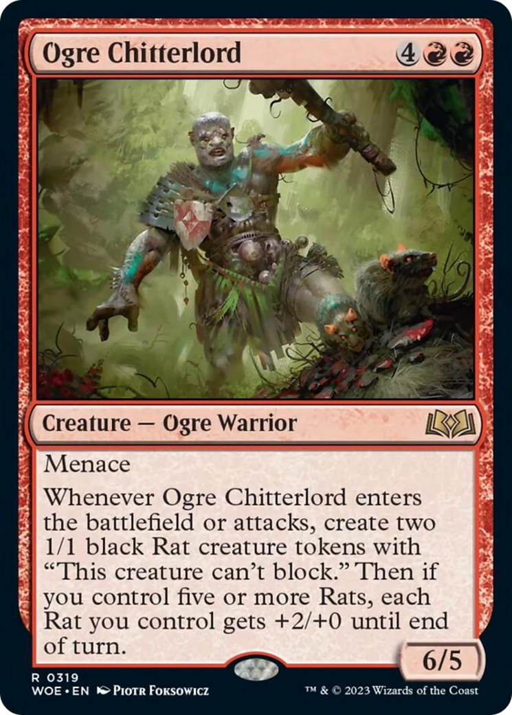 Ogre Chitterlord [Wilds of Eldraine] | Red Riot Games CA