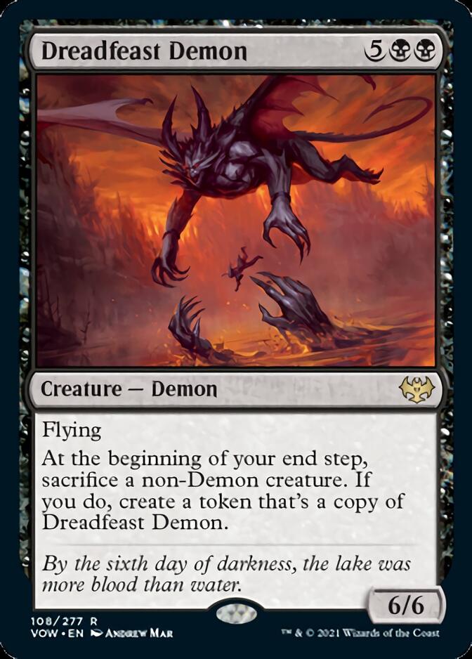 Dreadfeast Demon [Innistrad: Crimson Vow] | Red Riot Games CA