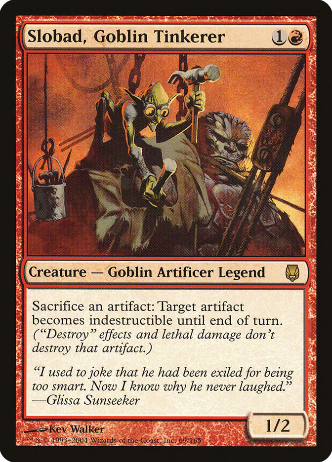 Slobad, Goblin Tinkerer [Darksteel] | Red Riot Games CA