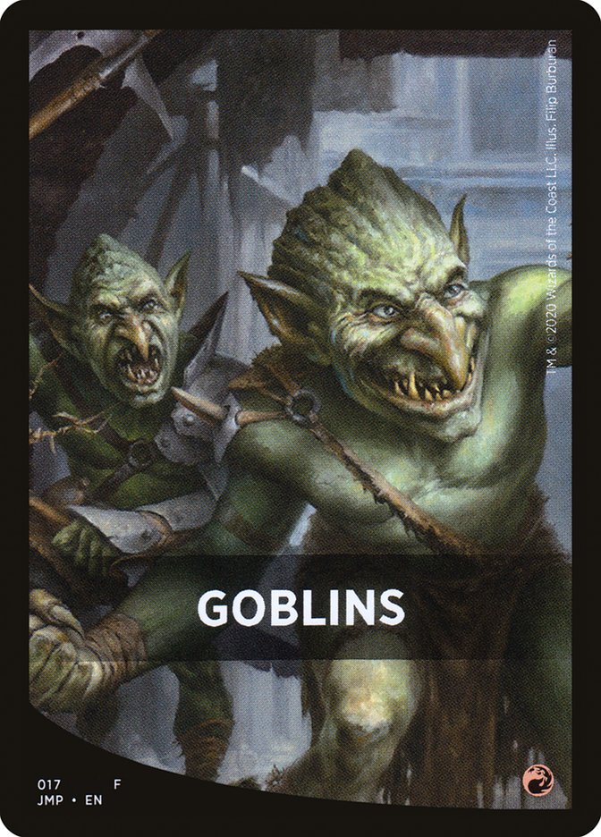 Goblins Theme Card [Jumpstart Front Cards] | Red Riot Games CA