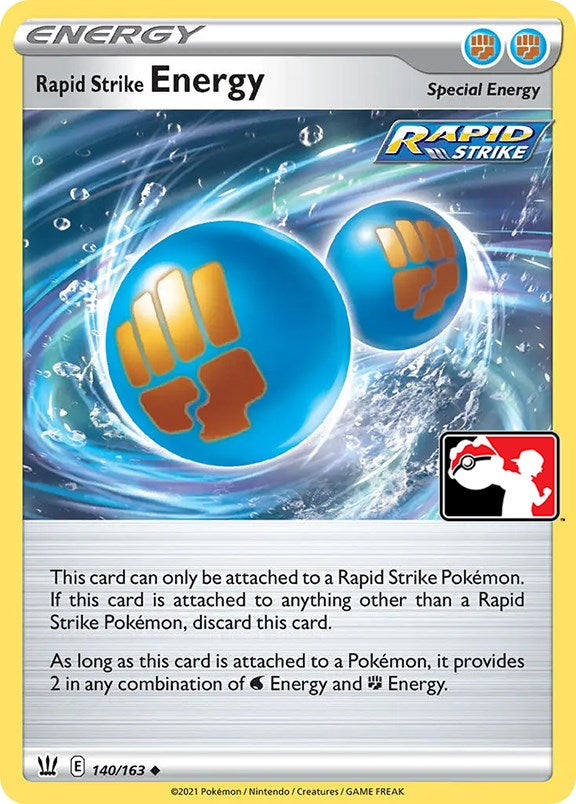 Rapid Strike Energy (140/163) [Prize Pack Series Two] | Red Riot Games CA