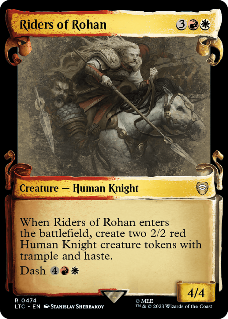 Riders of Rohan [The Lord of the Rings: Tales of Middle-Earth Commander Showcase Scrolls] | Red Riot Games CA