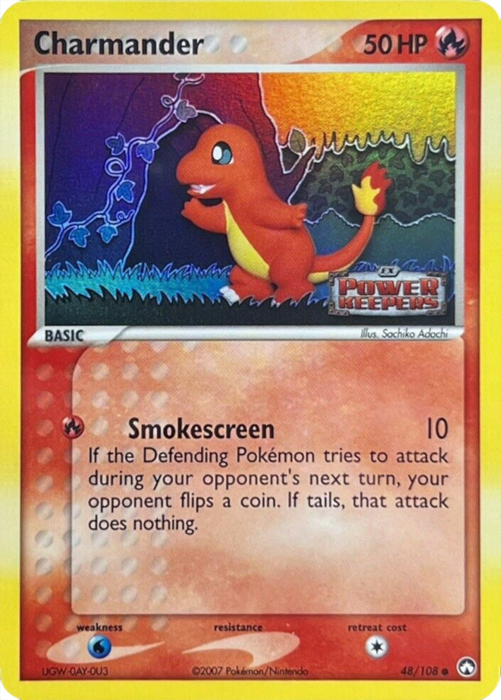 Charmander (48/108) (Stamped) [EX: Power Keepers] | Red Riot Games CA