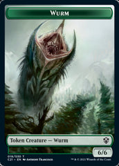 Wurm // Kraken Double-Sided Token [Commander 2021 Tokens] | Red Riot Games CA