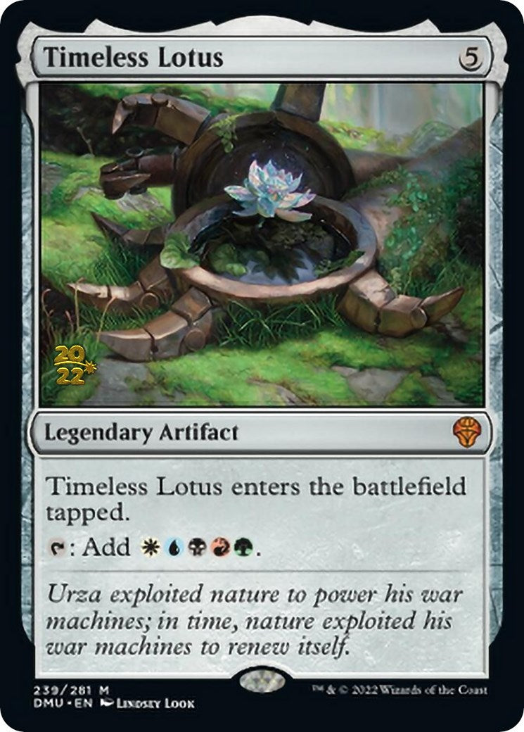 Timeless Lotus [Dominaria United Prerelease Promos] | Red Riot Games CA