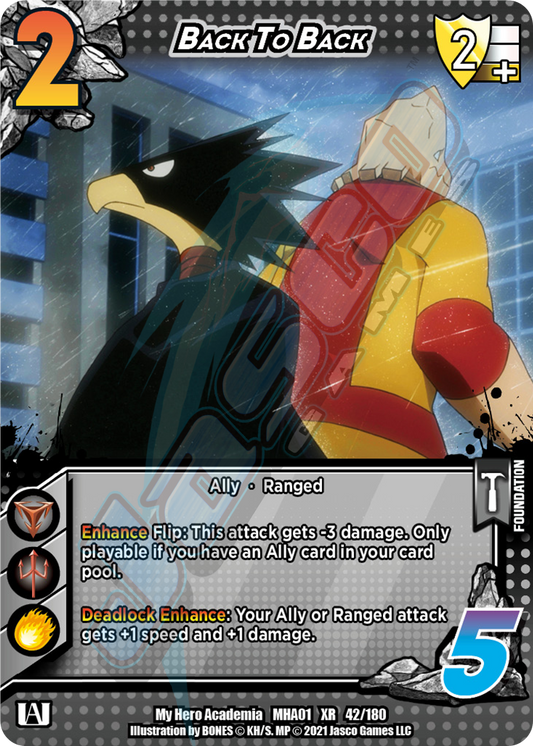 Back to Back (XR) (Unlimited) [Series 1]