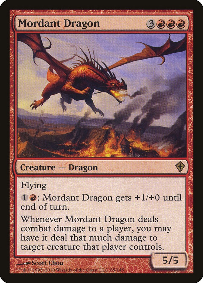 Mordant Dragon [Worldwake] | Red Riot Games CA