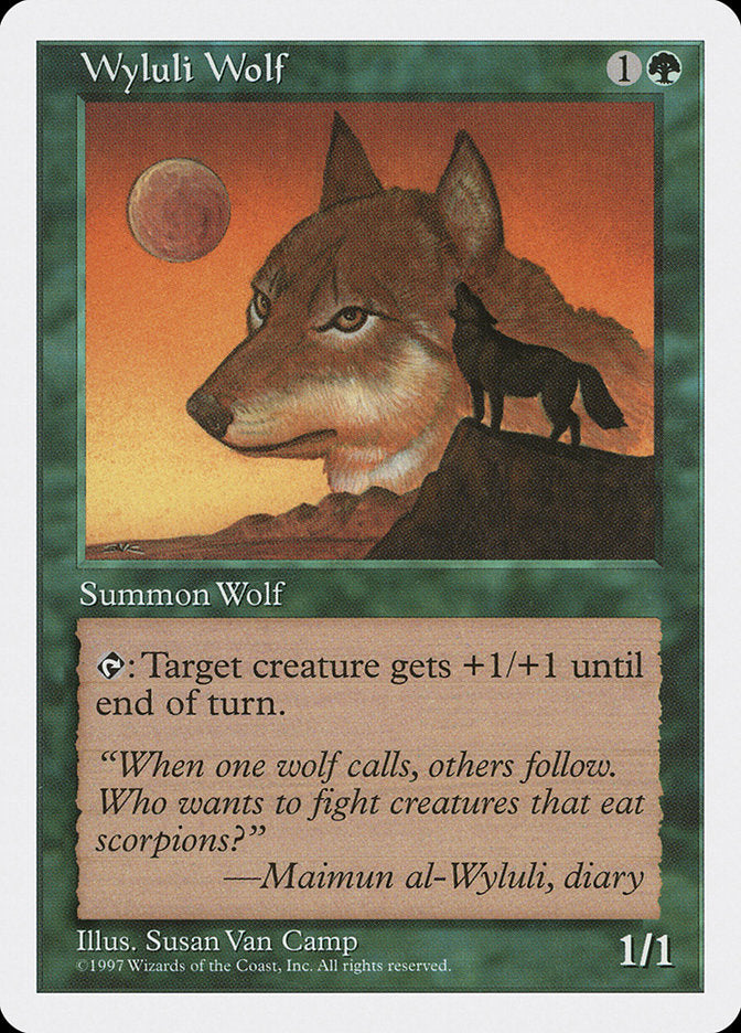 Wyluli Wolf [Fifth Edition] | Red Riot Games CA