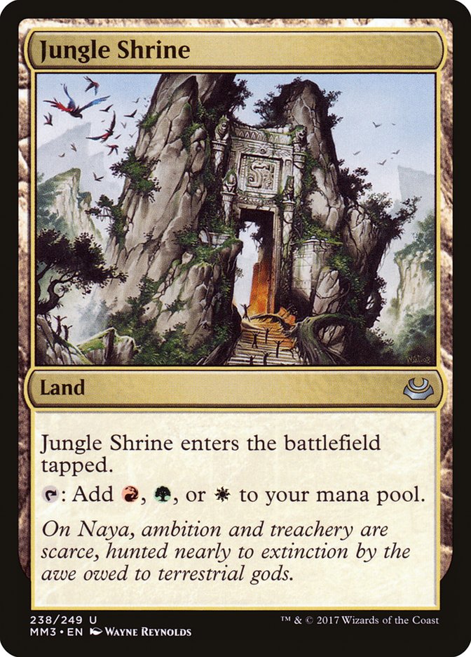 Jungle Shrine [Modern Masters 2017] | Red Riot Games CA