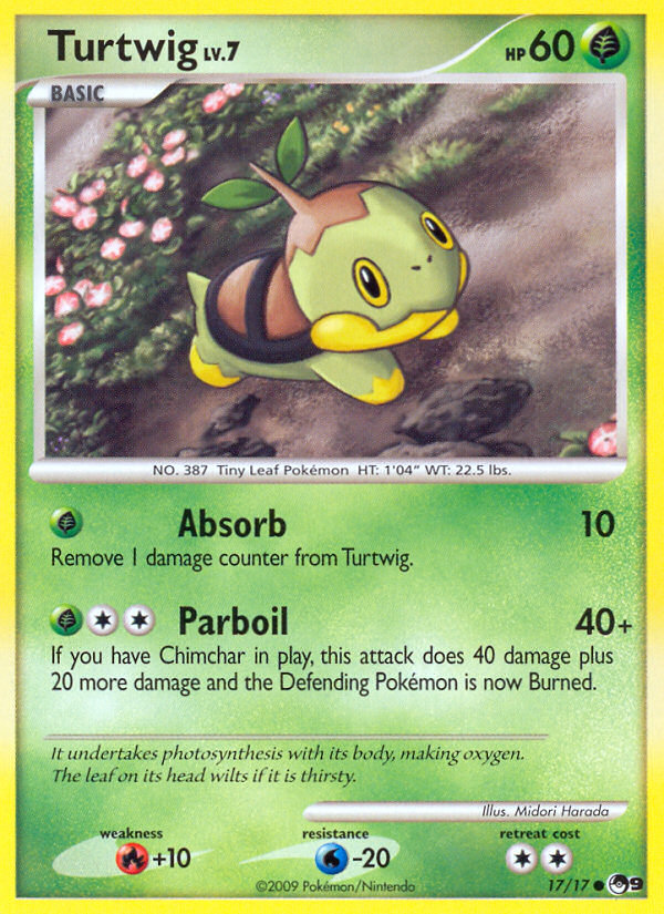 Turtwig (17/17) [POP Series 9] | Red Riot Games CA