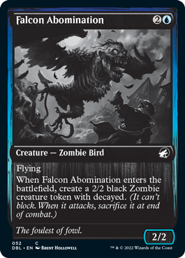 Falcon Abomination [Innistrad: Double Feature] | Red Riot Games CA