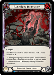 Runeblood Incantation (Blue) [EVR109] (Everfest)  1st Edition Rainbow Foil | Red Riot Games CA