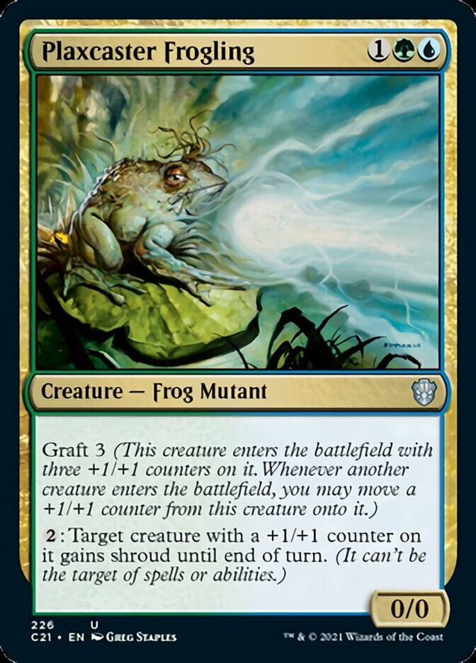 Plaxcaster Frogling [Commander 2021] | Red Riot Games CA
