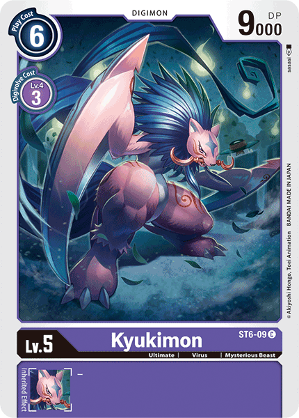 Kyukimon [ST6-09] [Starter Deck: Venomous Violet] | Red Riot Games CA