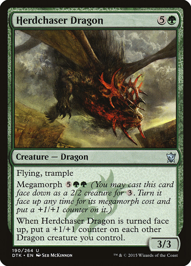 Herdchaser Dragon [Dragons of Tarkir] | Red Riot Games CA