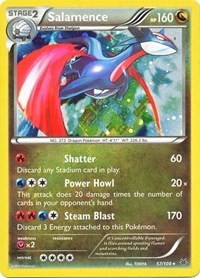 Salamence (57/108) (Cosmos Holo) (Blister Exclusive) [XY: Roaring Skies] | Red Riot Games CA