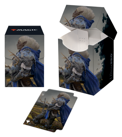 Ultra PRO: 100+ Deck Box / 100ct Sleeves - Adventures in the Forgotten Realms Commander (Galea, Kindler of Hope)