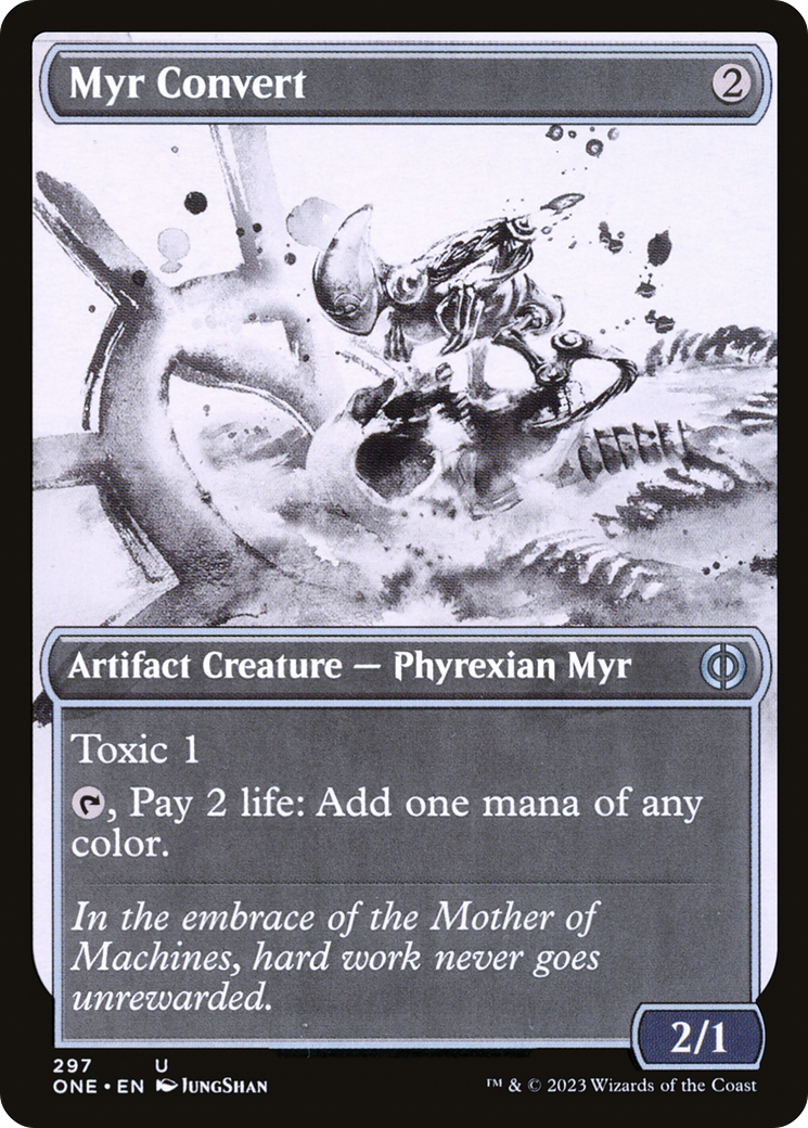 Myr Convert (Showcase Ichor) [Phyrexia: All Will Be One] | Red Riot Games CA