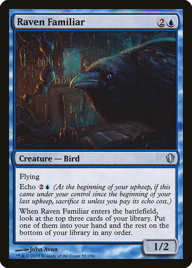 Raven Familiar [Commander 2013] | Red Riot Games CA